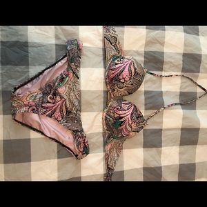 Victoria’s Secret bikini. Top is size 34C